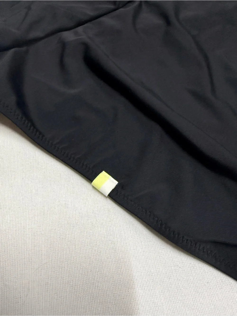 summersalt One-Shoulder Black Swimsuit